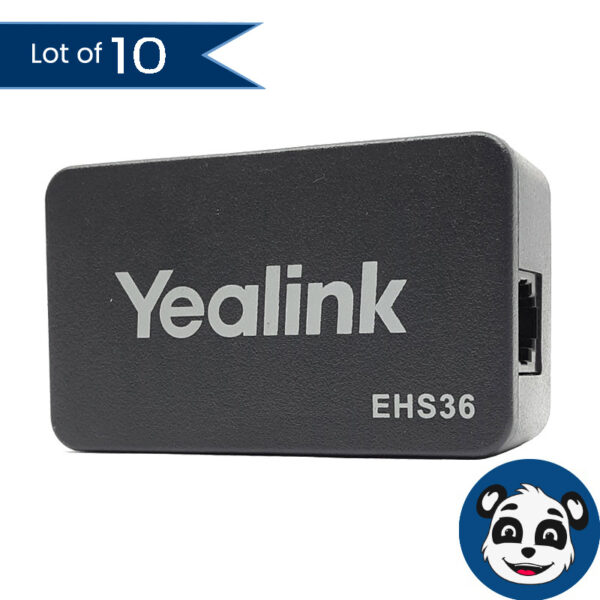 Lot of 10 YEALINK EHS36 Wireless Headset Adapters Plantronics Phone Adapter