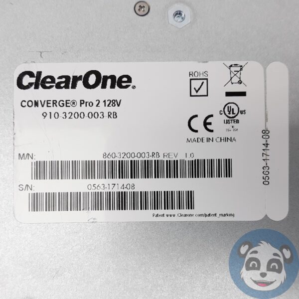 CLEARONE CONVERGE PRO 2 Microphone Automixer, with Power Cord - "B" - Image 6