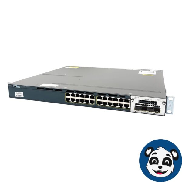 CISCO WS-C3560X-24T-S 24-Port Switch, with C3KX-NM-10G & Power Supply - "B"