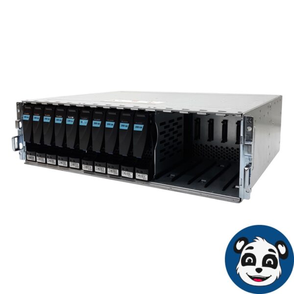 EMC KTN-STL3 15-Bay 3.5" 6GB/s SAS Server, 10x Trays SAS 200GB, No HDD - "B"