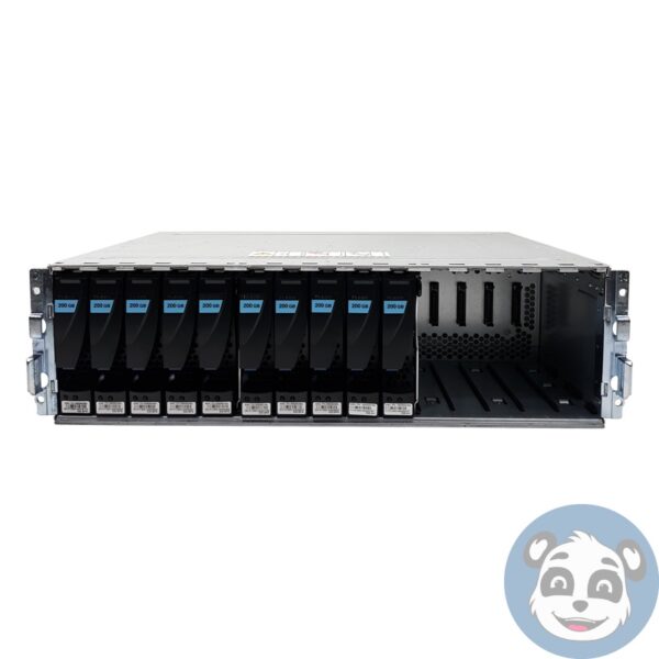 EMC KTN-STL3 15-Bay 3.5" 6GB/s SAS Server, 10x Trays SAS 200GB, No HDD - "B" - Image 2