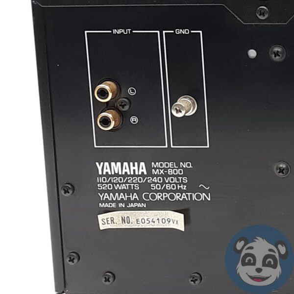 YAMAHA MX-800 Audio & Video Stereo Power Amplifier, No Cables - "B" - Image 6