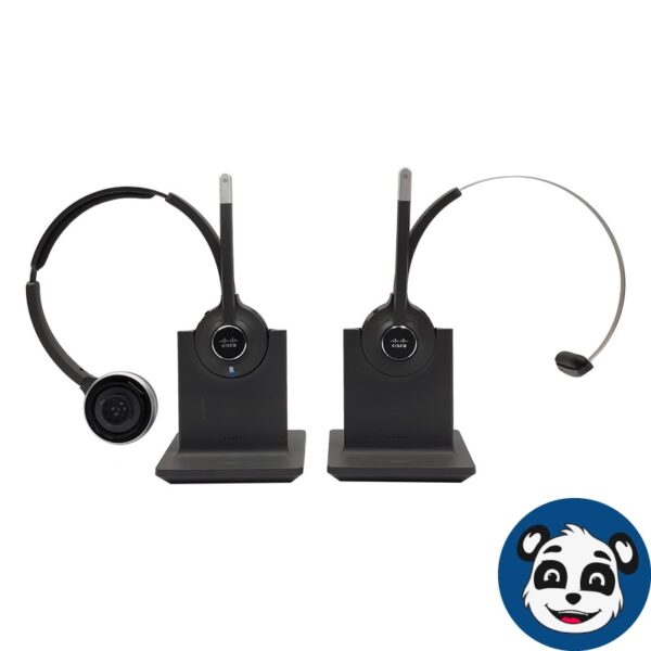 CISCO Wireless Headset Bundle CP-HS-WL-561-S-US & CP-HS-WL-562-S-US No PSU, "A"