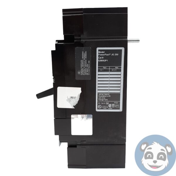 SQUARE D PowerPact JGF36175SOYE 175A 3P Circuit Breaker JG 250 AL175JD - "B" - Image 2