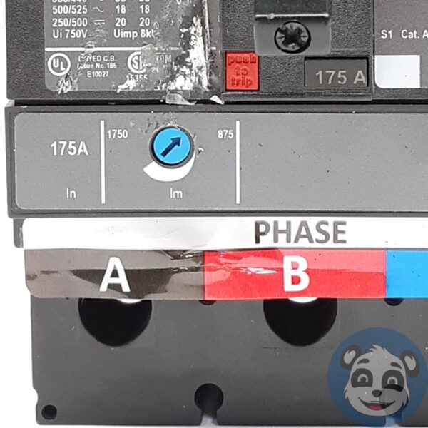 SQUARE D PowerPact JGF36175SOYE 175A 3P Circuit Breaker JG 250 AL175JD - "B" - Image 8