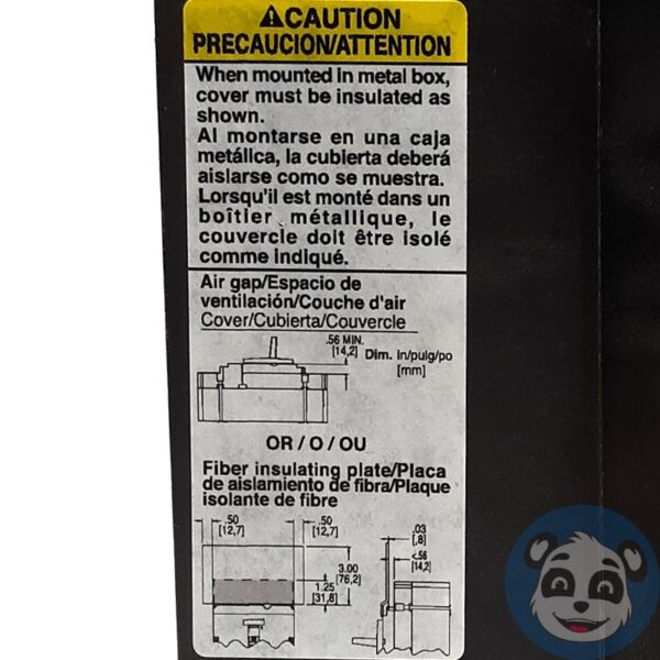 SQUARE D PowerPact JGF36175SOYE 175A 3P Circuit Breaker JG 250 AL175JD - "B" - Image 11