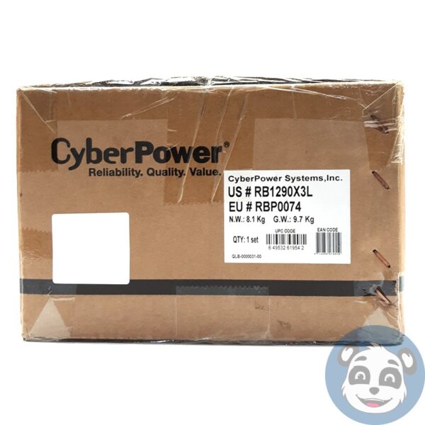 CYBERPOWER RB1290X3L UPS Replacement Battery Cartridge - "NEW" - Image 2