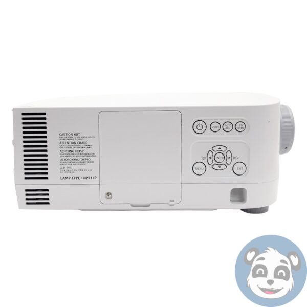 NEC NP-PA500X Projector, 239 Hours, No Remote, w/ VGA/HDMI Cables & PSU - "B" - Image 5