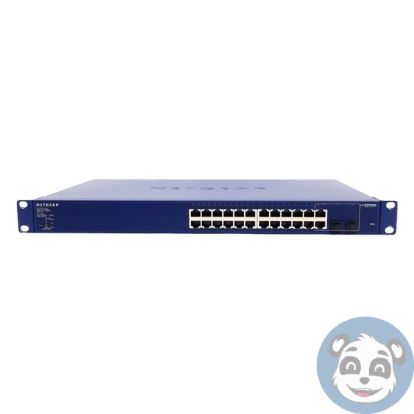 NETGEAR GS724TP V1H2 24-Port PoE+ Smart Managed Pro Switch, w/ Power Cord - "A" - Image 2