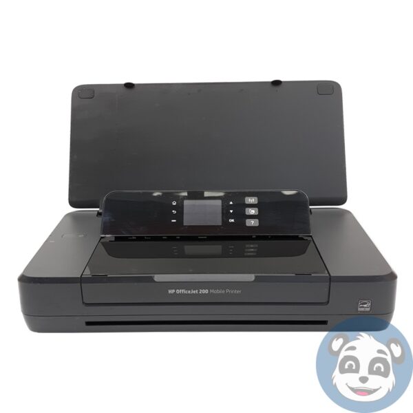 Lot of 5 HP OfficeJet 200 Mobile AIO Printers, Not Working Batt, "For Parts" - Image 2
