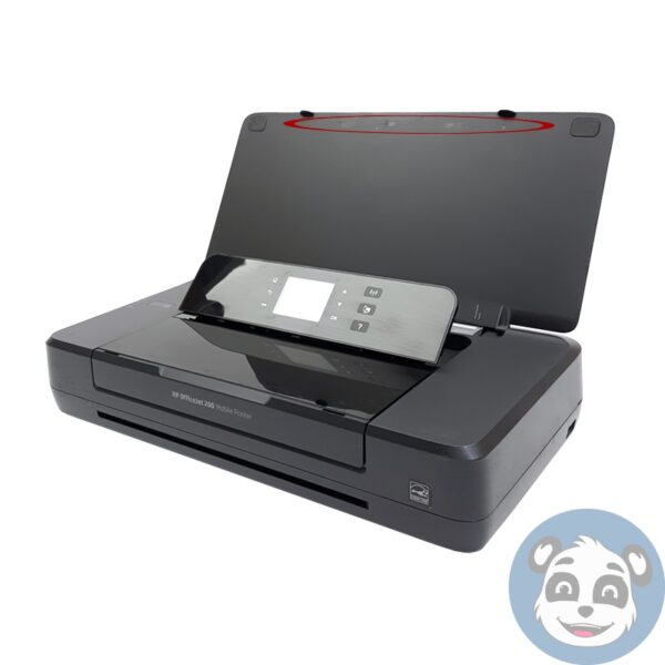 Lot of 5 HP OfficeJet 200 Mobile AIO Printers, Not Working Batt, "For Parts" - Image 8