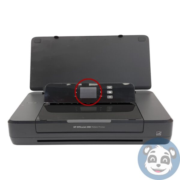 Lot of 5 HP OfficeJet 200 Mobile AIO Printers, Not Working Batt, "For Parts" - Image 9