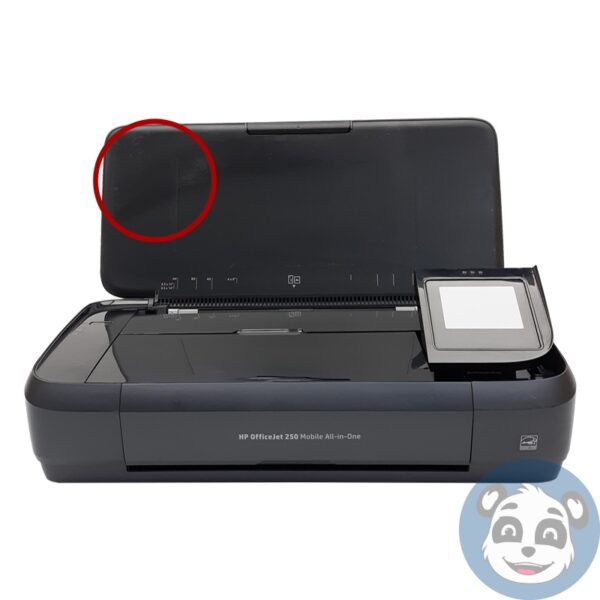 HP OfficeJet 250 Mobile AIO Printer, w/ PSU, Battery Not Working, "For Parts" - Image 7