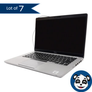 Lot of 7 DELL Latitude 5411, i5-10400H, No RAM/SSD/OS/Batteries/AC, "For Parts"