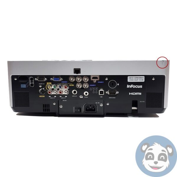 InFocus IN5102 Projector, 7072 Hours, w/ HDMI/VGA/Power Cord, No Remote  "B" - Image 8
