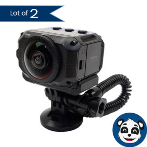Lot of 2 GARMIN VIRB 360 Action Cameras, 5K Sphercial Video, "For Parts"