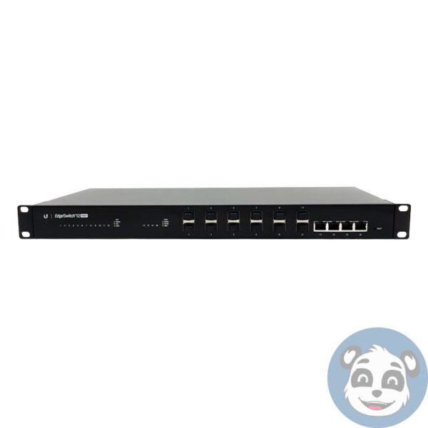 UBIQUITI EdgeSwitch 12 Fiber 12-Port Switch, w/ Power Cord - "B" - Image 2