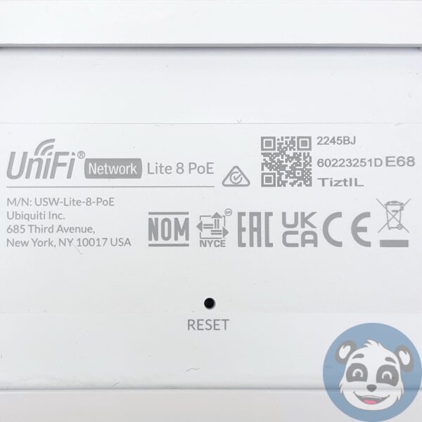 UBITIQUI UniFi USW-LITE-8-PoE Switch, with Power Supply - "B" - Image 7