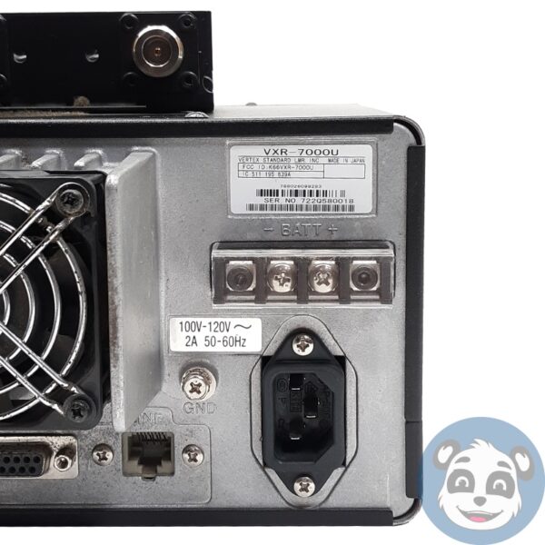 VERTEX STANDARD VXR-7000 UHF Radio Repeater, w/ Mic 4201-C6 & Power Cord - "B" - Image 6