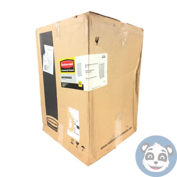 RUBBERMAID ST12E / FGST12EPLRD Defenders Biohazard Step Can, Red - "NEW" - Image 2