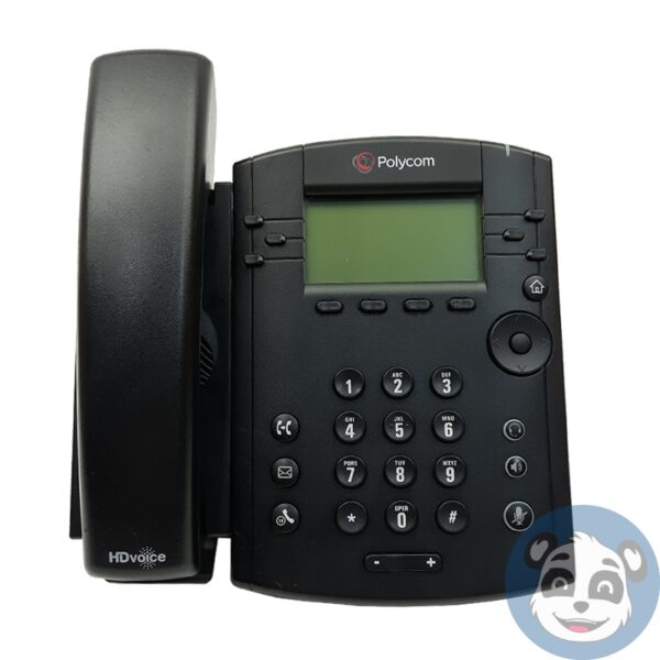 Lot of 6 POLYCOM VVX 300 IP Phones, w/ Bases/Handsets, No Cords/PSU - "B" - Image 2