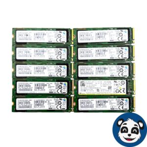 Lot of 10 512GB M.2 SSD, M-Key, Mixed Brands/Models - "A"