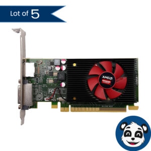 Lot of 5 AMD Radeon R5 340X 2GB C870 / 0Y7XRF Graphics Cards - "B"