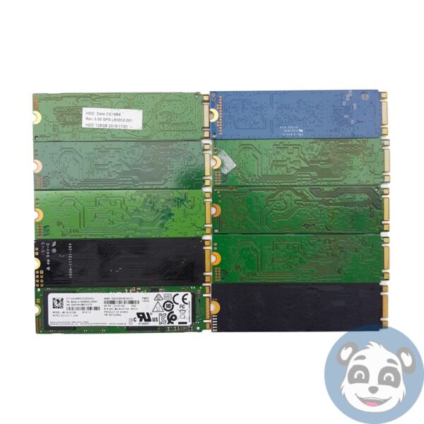 Lot of 10 128GB M.2 SSD, B&M Key, Mixed Brands/Models - "A" - Image 2