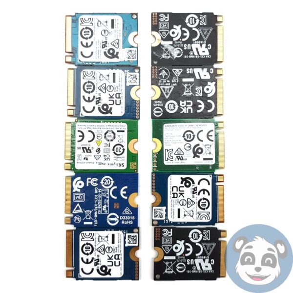 Lot of 10 256GB M.2 2230 SSD, M-Key, Mixed Brands/Models - "A" - Image 2