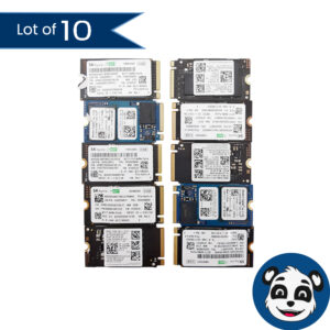 Lot of 10 512GB M.2 2230 SSD, M-Key, Mixed Brands/Models - "A"