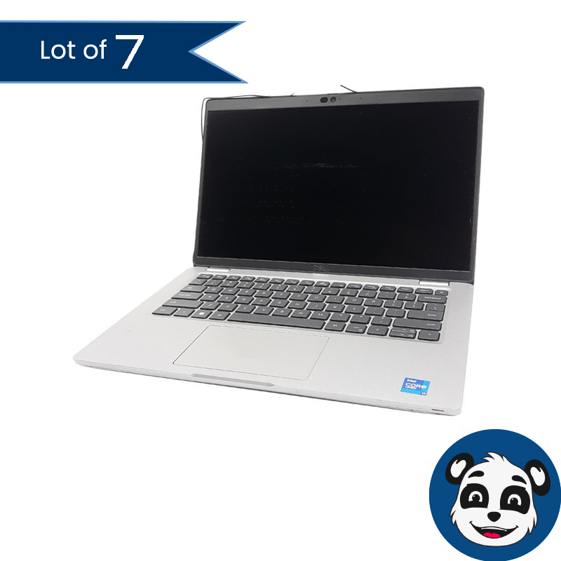 Lot of 7 DELL Latitude 5420 14", i7-1185G7, No RAM/SSD/OS/Batt/AC, "For Parts"