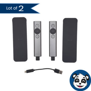 Lot of 2 LOGITECH 810-004886 SpotLight Presentation Remotes - "A"