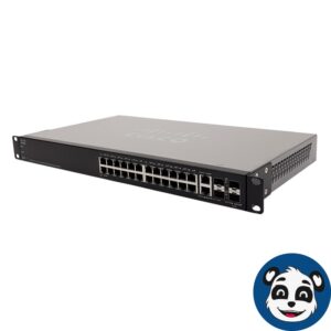 CISCO SG 500-28 28-Port Gigabit Stackable Managed Switch, w/ Power Supply - "B"