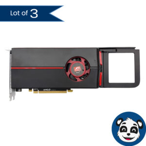 Lot of 3 AMD ATI RADEON HD 5770 1GB GDDR5 Graphics Cards - "A"