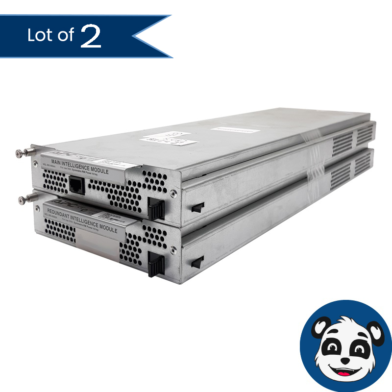 Lot of 2 APC SYMIM3 / SYRIM3 Symmetra RM Intelligence Modules - "A"