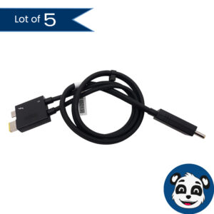 Lot of 5 LENOVO ThinkPad Thunderbolt 3 Workstation Dock Split Cables SC10Q68201