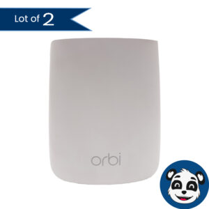 Lot of 2 NETGEAR Orbi RBS20 AC2200 Tri-Band WiFi Satellite Extender, No PSU,"B"