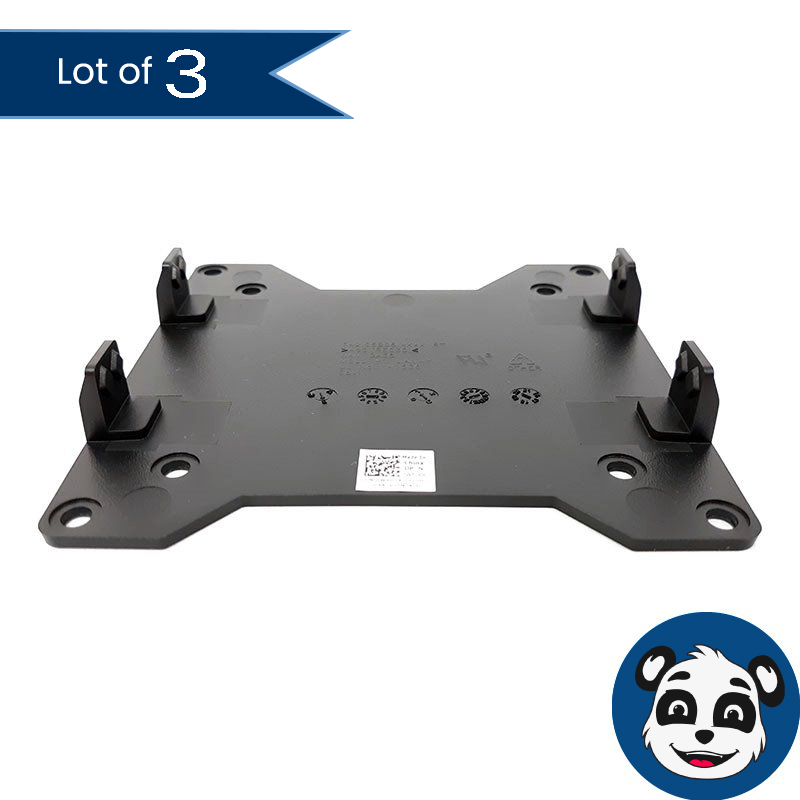 Lot of 3 DELL W1D0K Wyse Thin Client Hardware Bracket Wall Mount - "NEW"