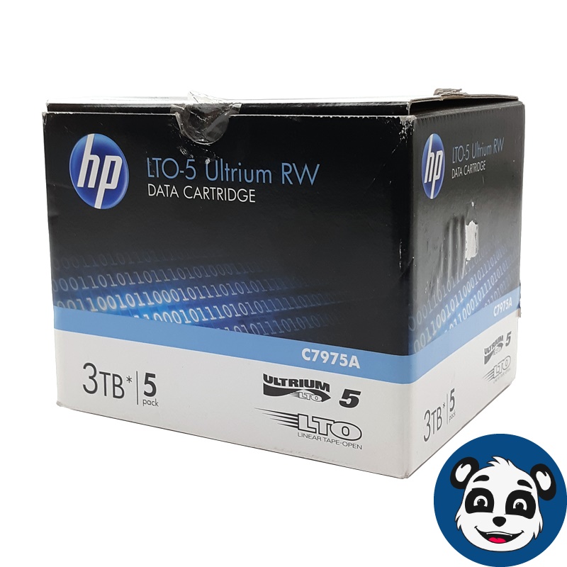 Pack of 5 HP Hewlett Packard C37975A LTO-5 Ultrium Data Cartridges - "NEW"