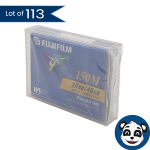 Lot of 113 FUJIFILM 150M DAT DDS 4mm Data Tape 20GB/40GB Cartridge - "NEW"