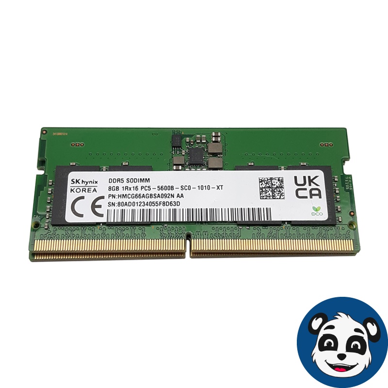 SK Hynix 16GB (2x8GB) DDR5 5600MHz SODIMM Laptop Memory RAM - "A"