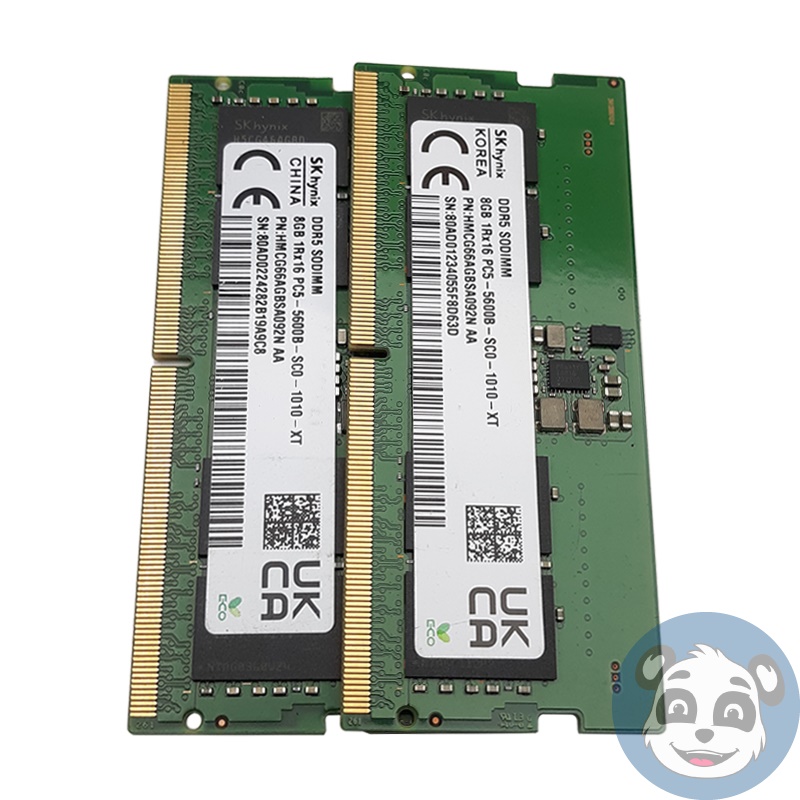 SK Hynix 16GB (2x8GB) DDR5 5600MHz SODIMM Laptop Memory RAM - "A" - Image 5
