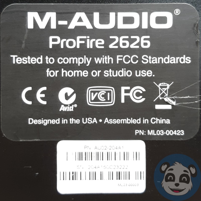 M-AUDIO ProFire 2626 Digital Recording Interface, No PSU - "B" - Image 4