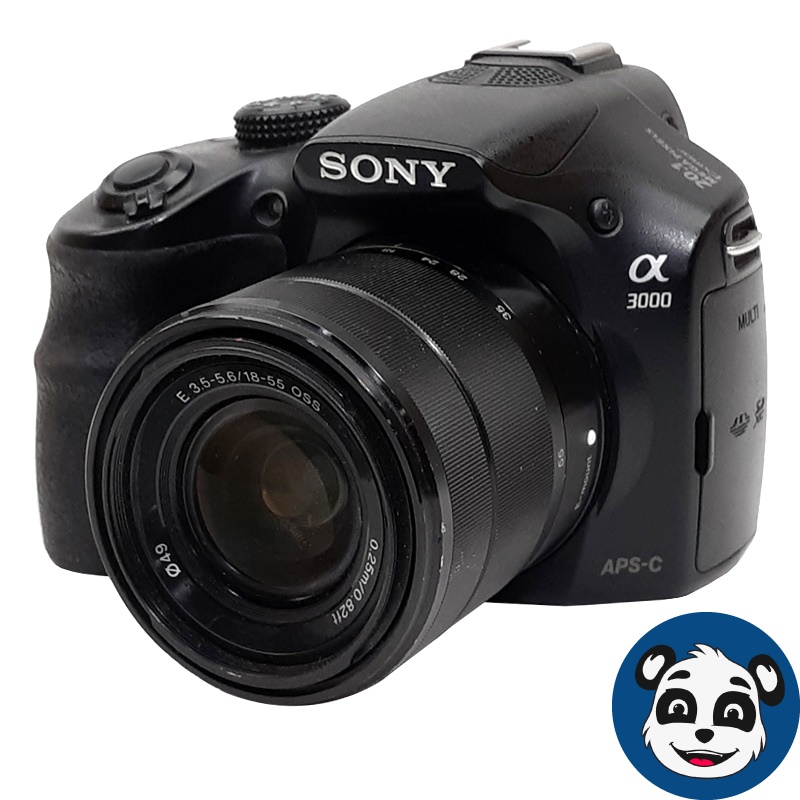 SONY Alpha 3000 (ILCE-3000) 20.1MP Mirrorless Digital Camera, No Charger - "A"