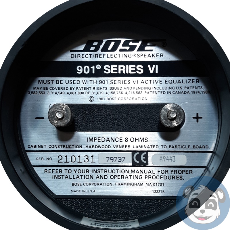 BOSE 901 Series VI Pair of Speakers, w/ Active EQ. - "B" - Image 7