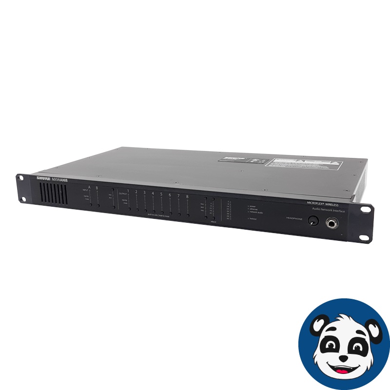 Shure MXWANI8 Microflex 8-Channel Wireless Ethernet Interface - "B"