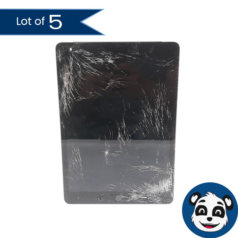 Repair Lot of 5 APPLE iPad 9th Gen 10.2" A2603 Tablets 256GB Bad Screens