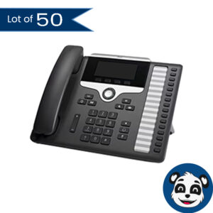 Lot of 50 CISCO CP-7861 IP Phones, No Handset Cords - "B"