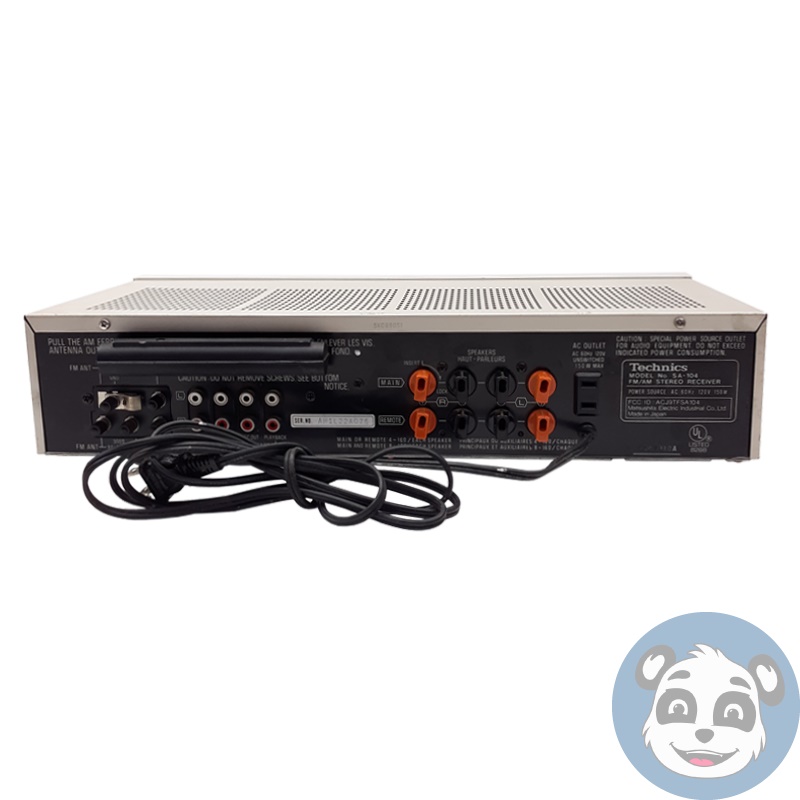 TECHNICS SA-104 FM/AM Stereo Receiver - "B" - Image 4