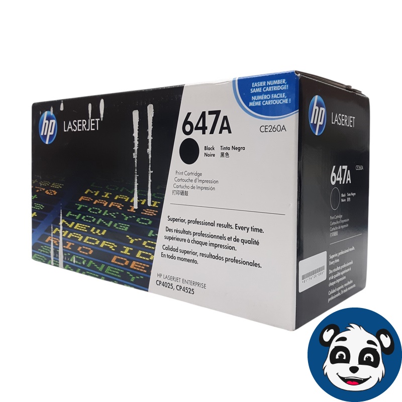 HP 647A CE260A Black Toner Cartridge - "NEW"